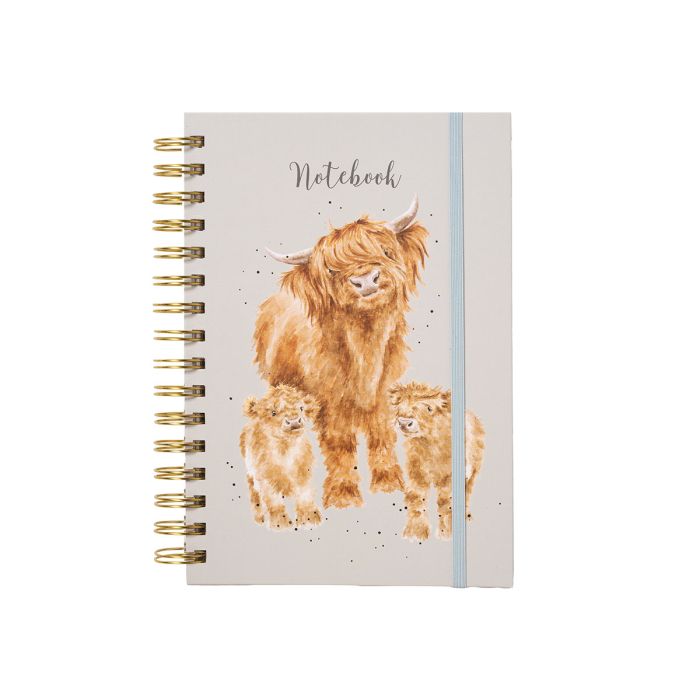 'Highland Coo' Highland Cow Notebook