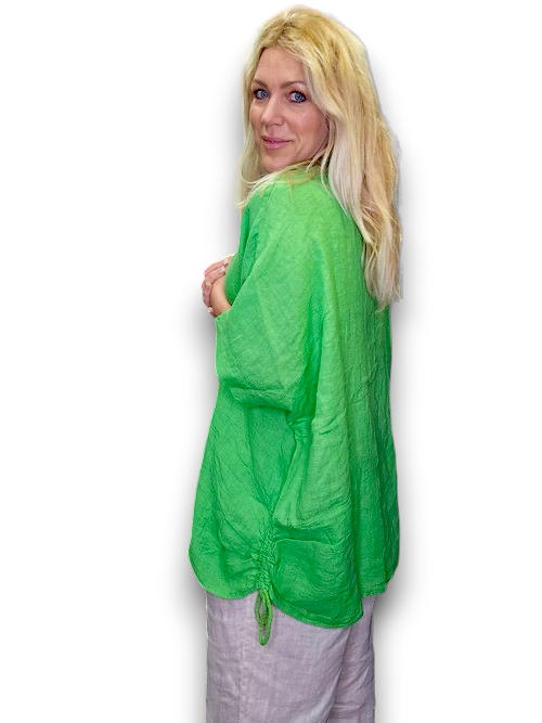 Helga May Fresh Green Double Side Rope Tee