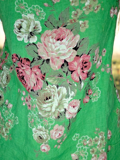 Helga May Fresh Green High Tea Kennedy Dress