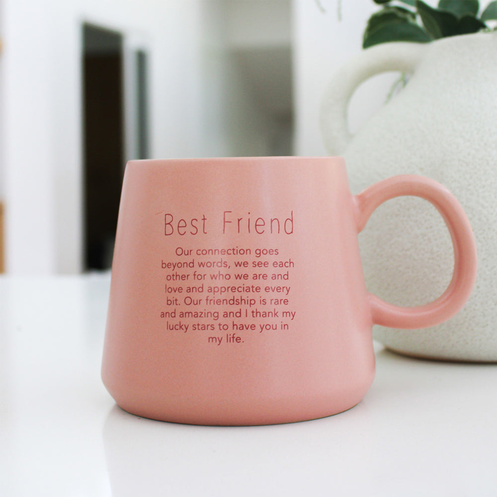 Heartfelt Best Friends Mug