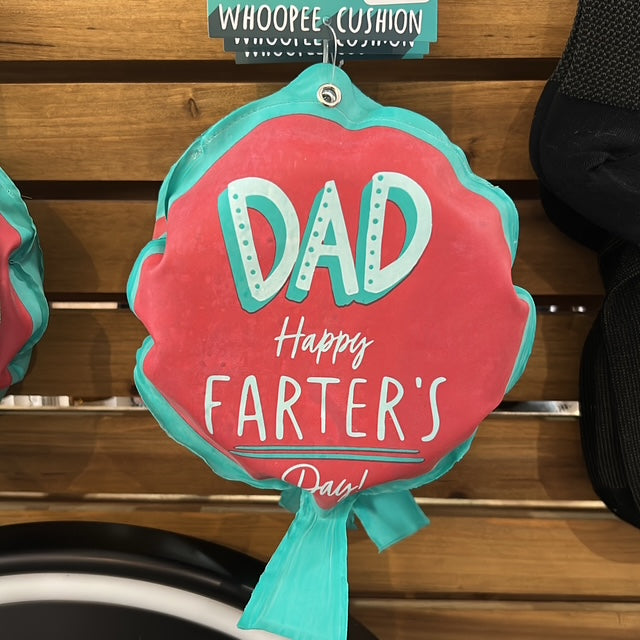 Happy Farter's Day Whoopie Cushion