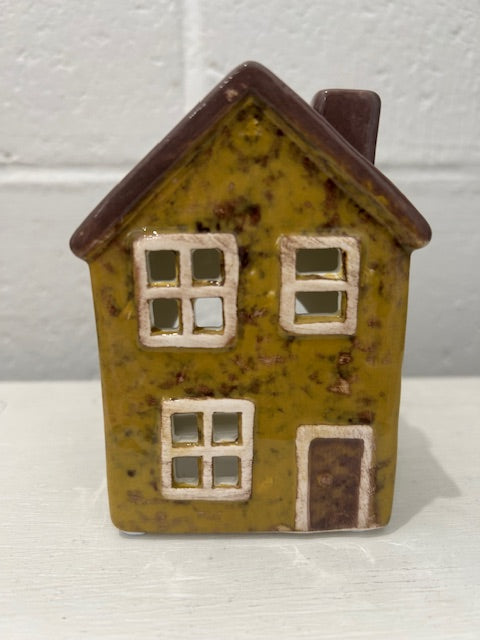 Tealight House Village Speckled Nest Cottage