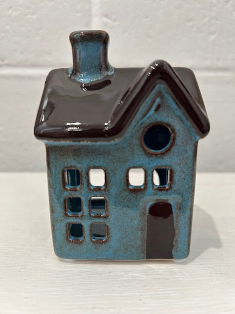 Tealight House Village Navy Nook Cottage