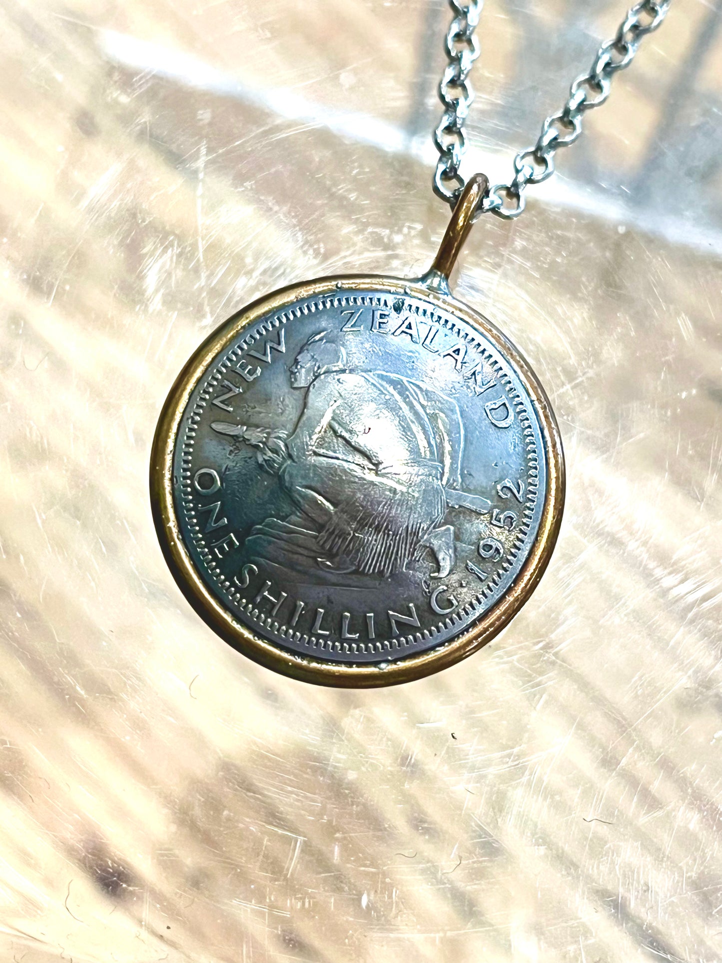 Rainey Design One Shilling Pendant