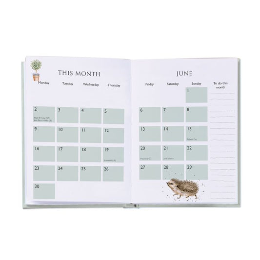 Highland Cow Diary Planner 2025