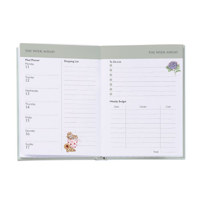 Highland Cow Diary Planner 2025