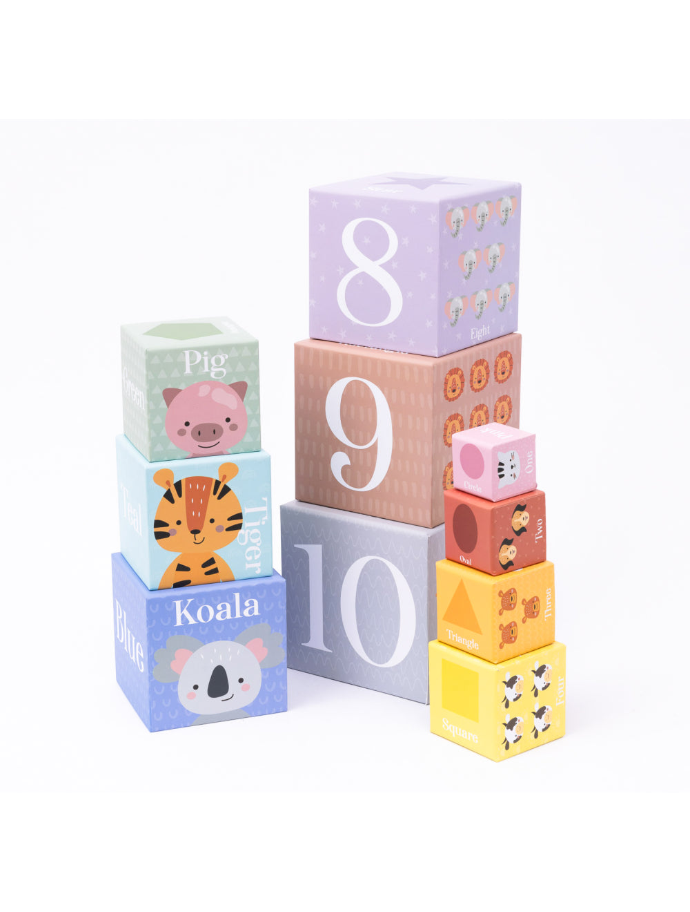 Cardboard Stacking Blocks