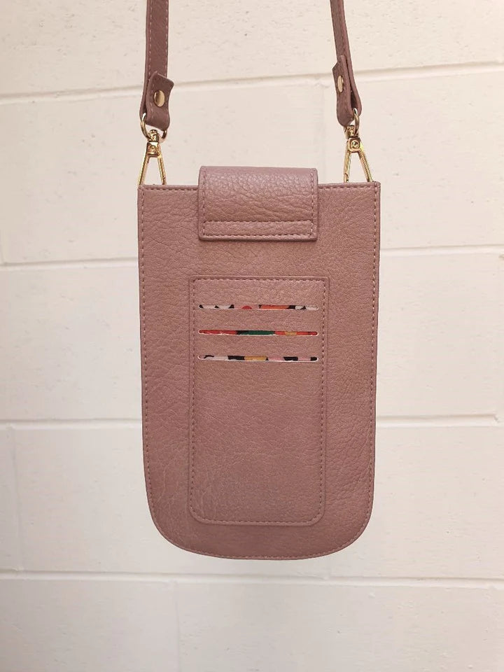 Hello Friday Lexi Phone Bag - Mauve