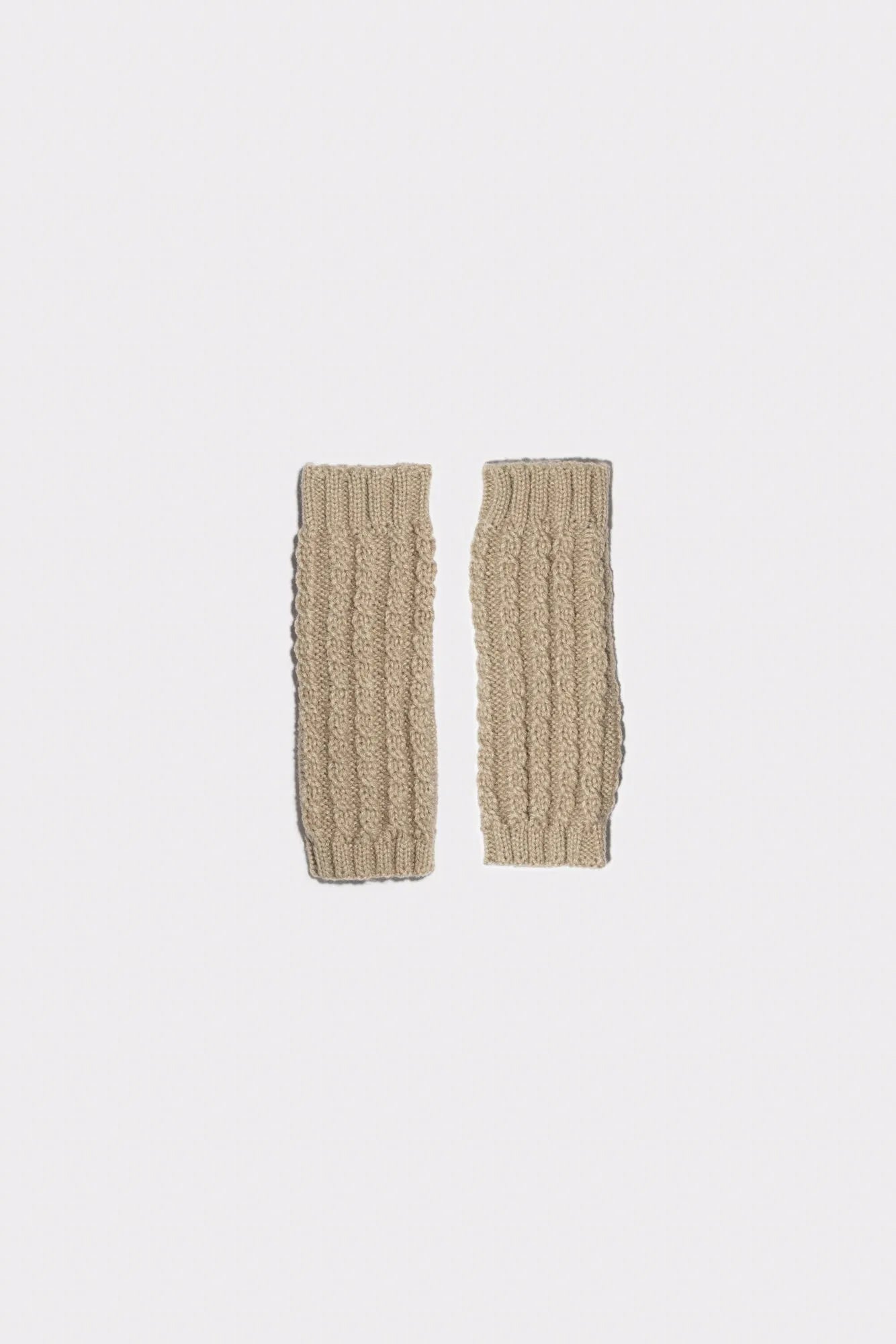 Lily Grey Fingerless Gloves