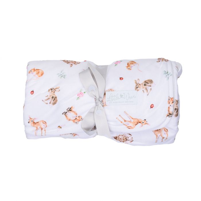 Wrendale 'Little Forest' Woodland Animal Baby Blanket