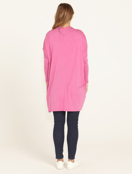Margot Cardigan - Winter Pink