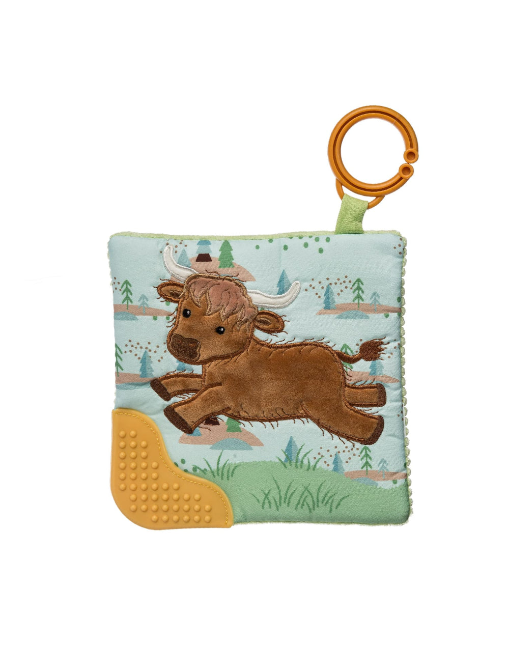 Mary Meyer Hetty Highland Cow Crinkle Teether