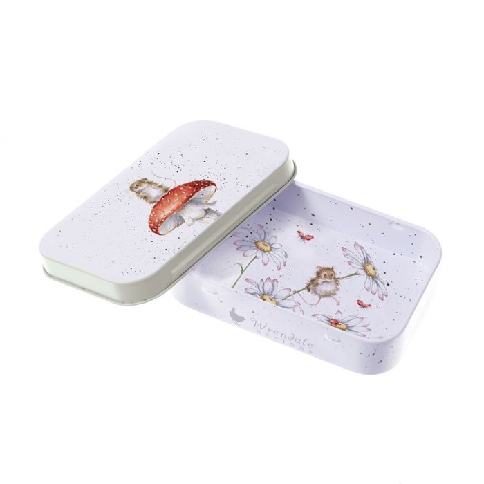 Wrendale 'He's a Fun-Gi' Mouse Mini Gift Tin