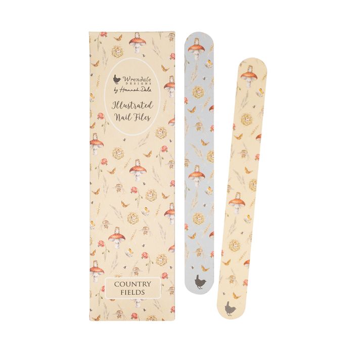 Wrendale 'Country Fields' Mouse Nail File Set