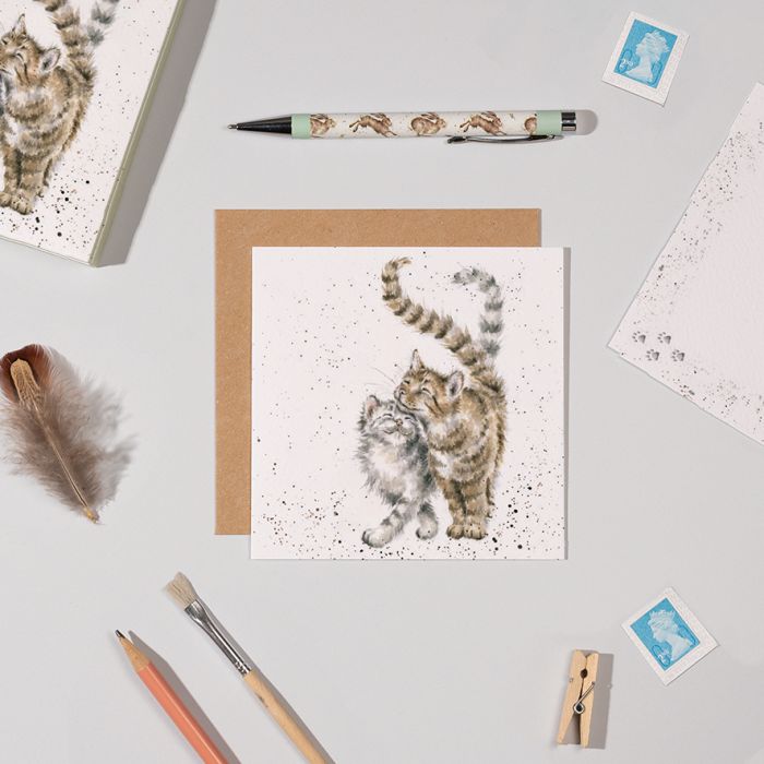 Wrendale 'Feline Good' cat Notecard Pack
