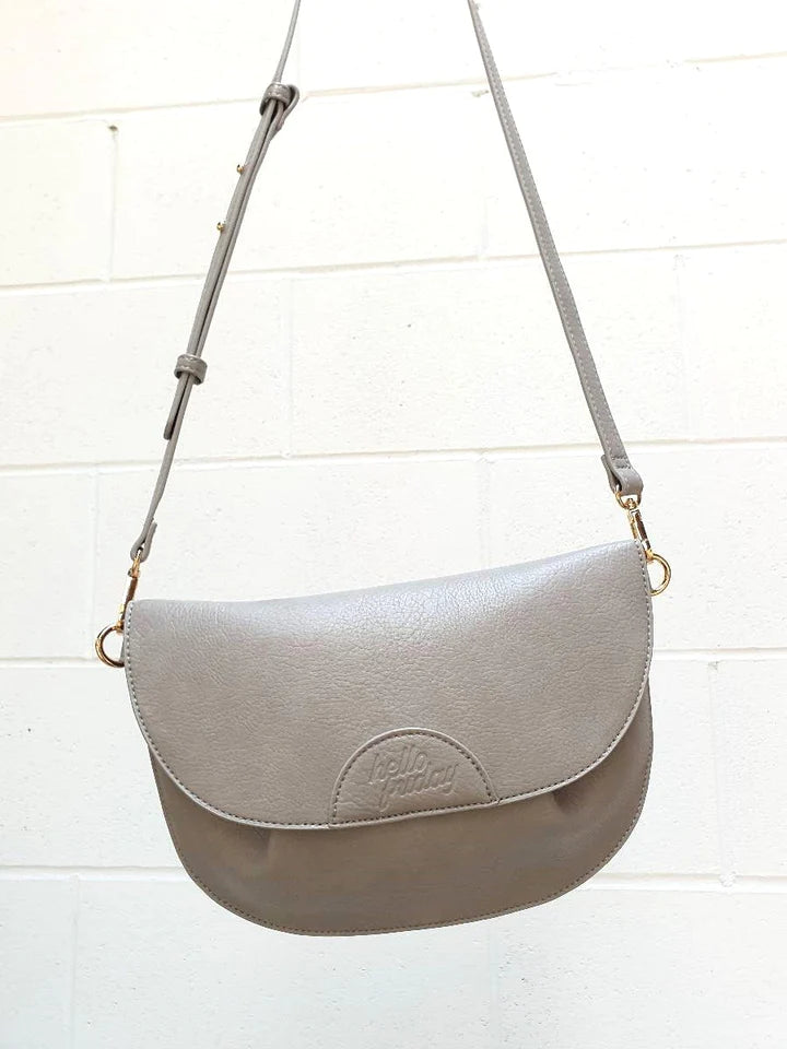 Hello Friday Nina Crossbody - Grey