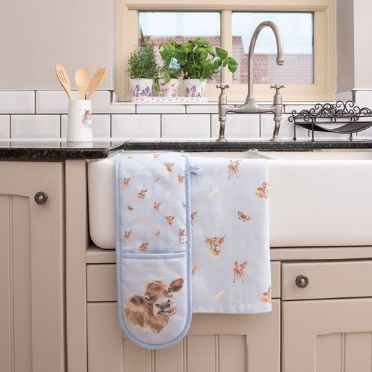 'Farmyard Friends' Farmyard Animal Double Oven Glove