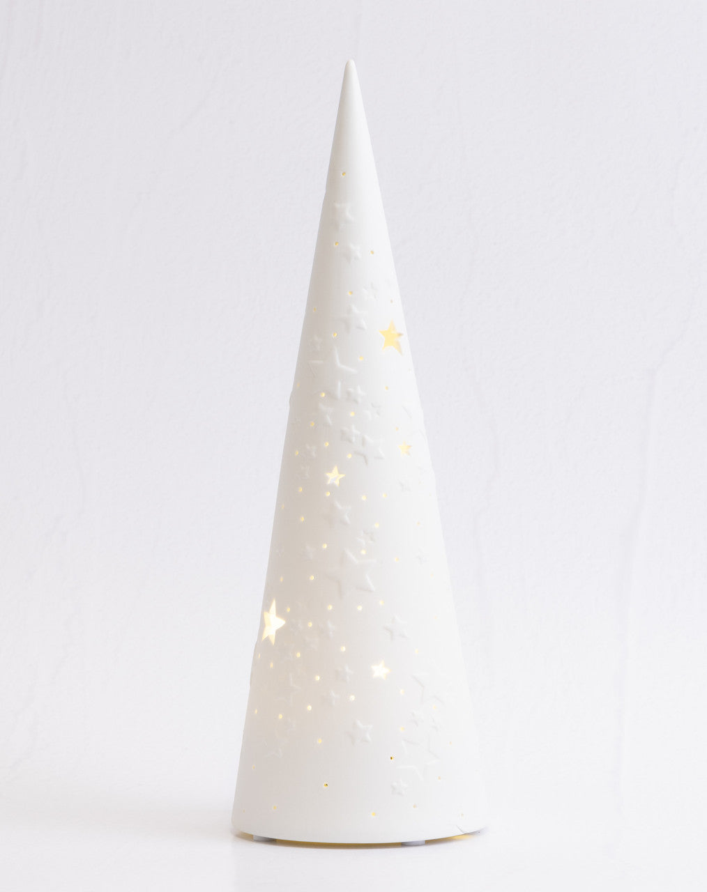 Starry White 29cm Porcelain USB Tabletop Tree