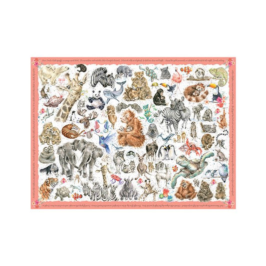 'Zoology' Wild Animal Jigsaw Puzzle