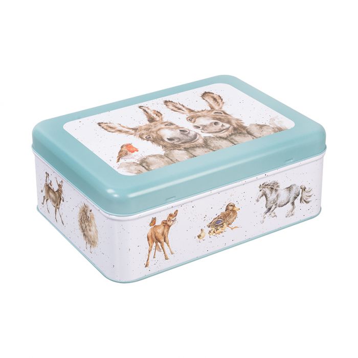 Wrendale Country Set Rectangular Tin