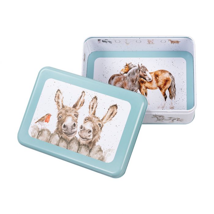 Wrendale Country Set Rectangular Tin
