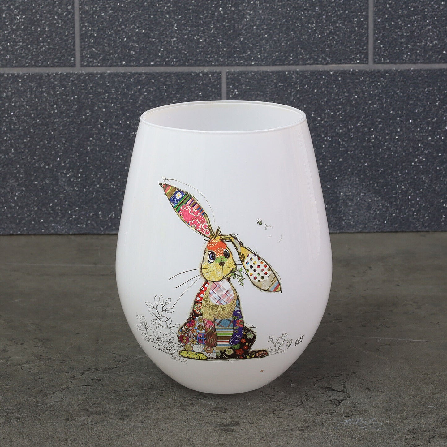 Binky Bunny Stemless Glass