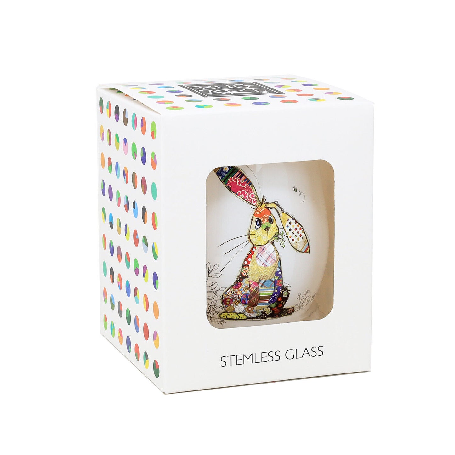 Binky Bunny Stemless Glass