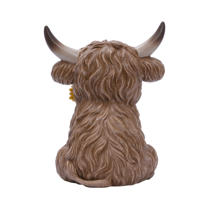 Saddle & Bloom Sunflower Highland Cow