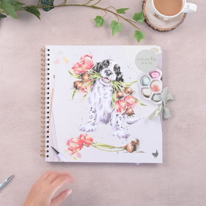 Wrendale 'Blooming with Love' Spaniel Scrapbook Album