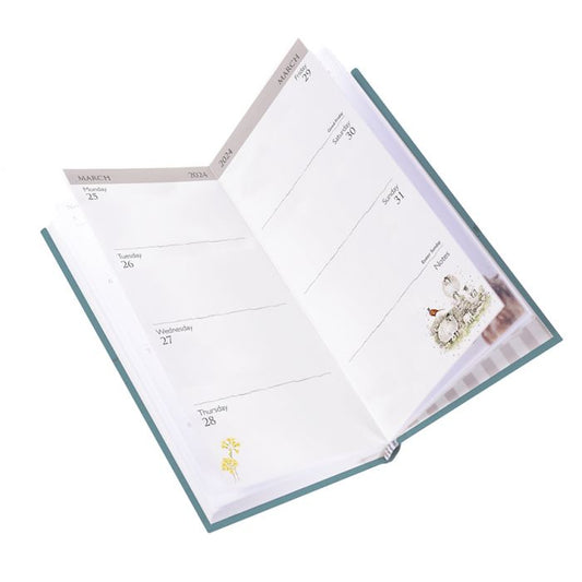 Wrendale Slim Diary 2024