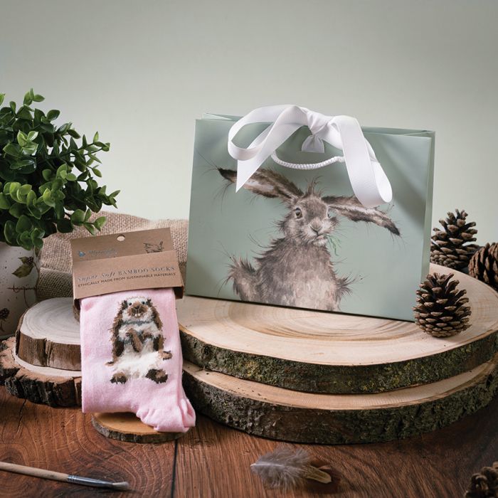 Wrendale 'Earisistible' rabbit socks