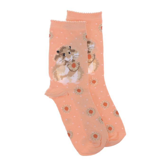 Wrendale 'Diet Starts Tomorrow' Hamster socks