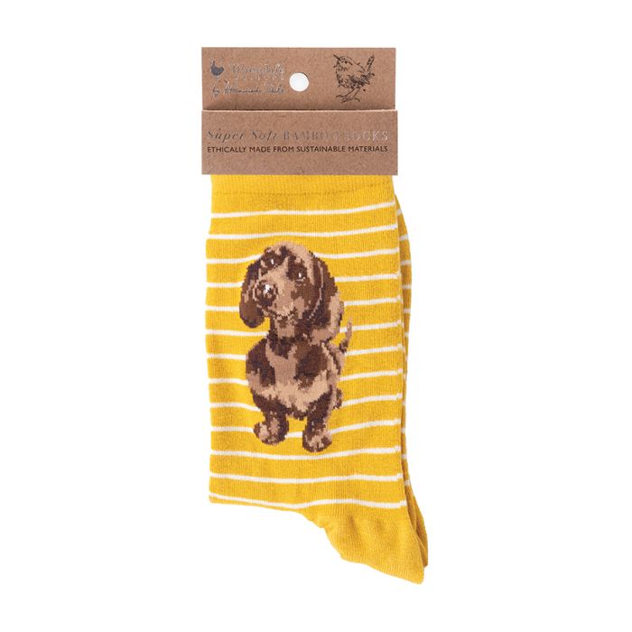 Wrendale 'Little One' dachshund Socks