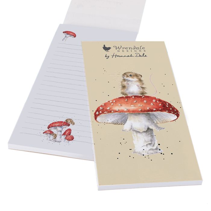 'He's a Fun-Gi' mouse magnetic Shopping Pad