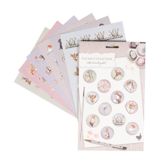 Wrendale 'The Country Set' Country Animal Stickers