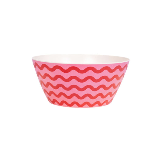 Summer Bamboo Melamine Salad Bowl