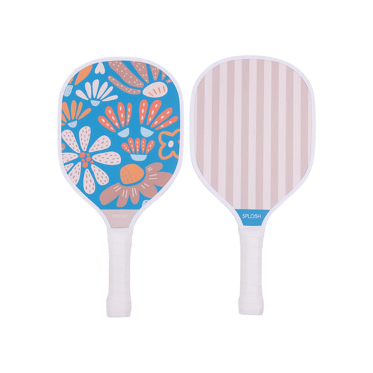 Summer Blue Floral Pickle Ball Set