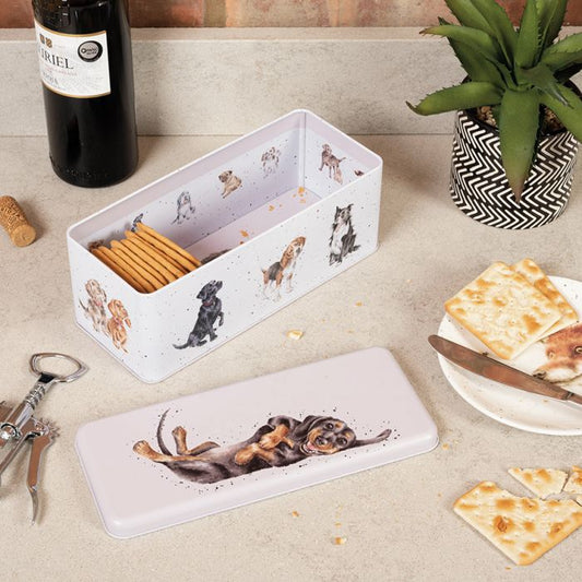 'A Dog's Life' Dog Cracker Tin