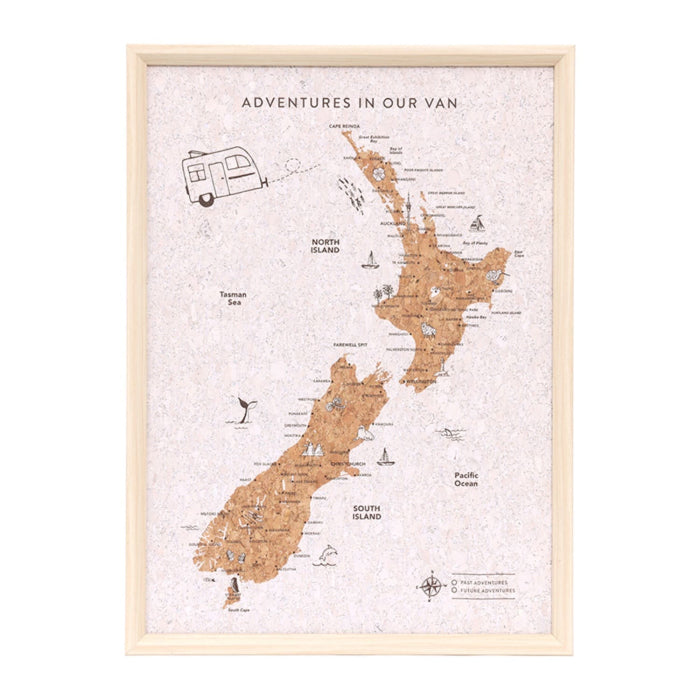 Caravan New Zealand Map
