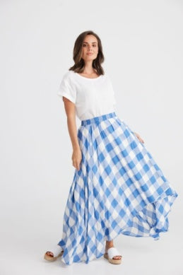 Cascade Wrap Skirt