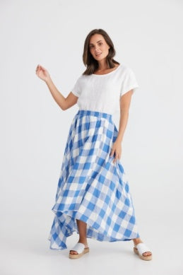 Cascade Wrap Skirt