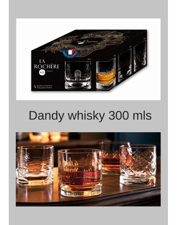 La Rochere Dandy Whiskey Glasses