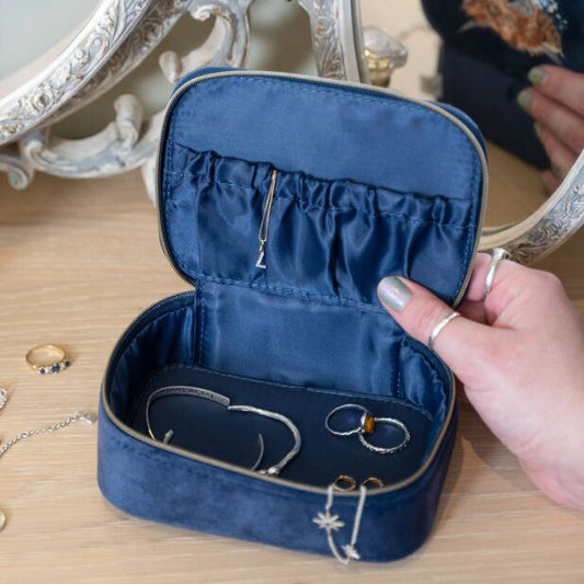 'Daisy Coo' Highland Cow Embroidered Accessory Case