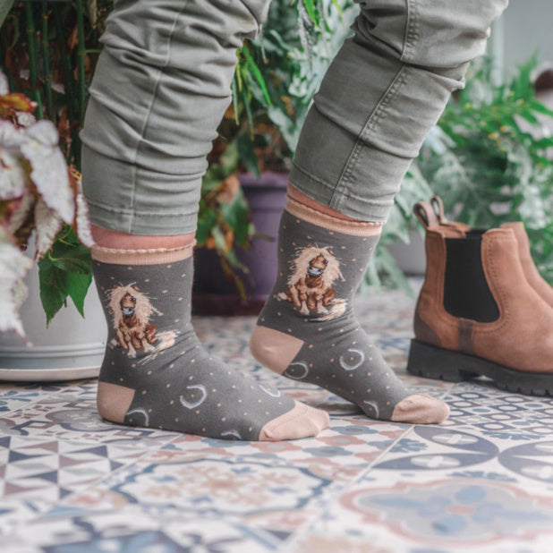 Wrendale Designs 'Gloria' Horse Socks