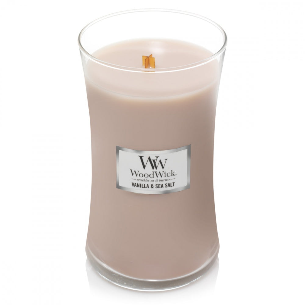 WoodWick Vanilla & Sea Salt Large