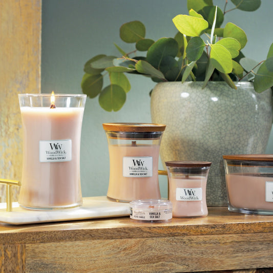 WoodWick Vanilla & Sea Salt Large