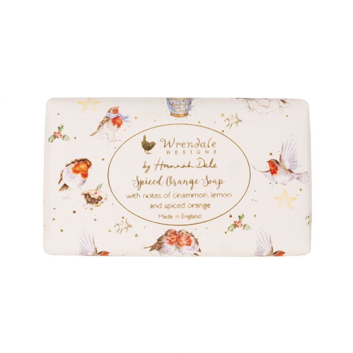 Wrendale 'Spiced Orange' Robin Christmas Soap