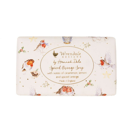 Wrendale 'Spiced Orange' Robin Christmas Soap