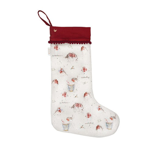 'Season's Tweetings' Robin Christmas Stocking