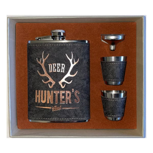 Hip Flask set Deer Hunters